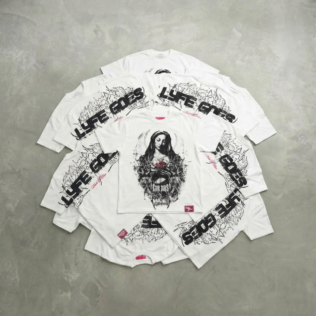Lyfe Goes Mary T Shirt