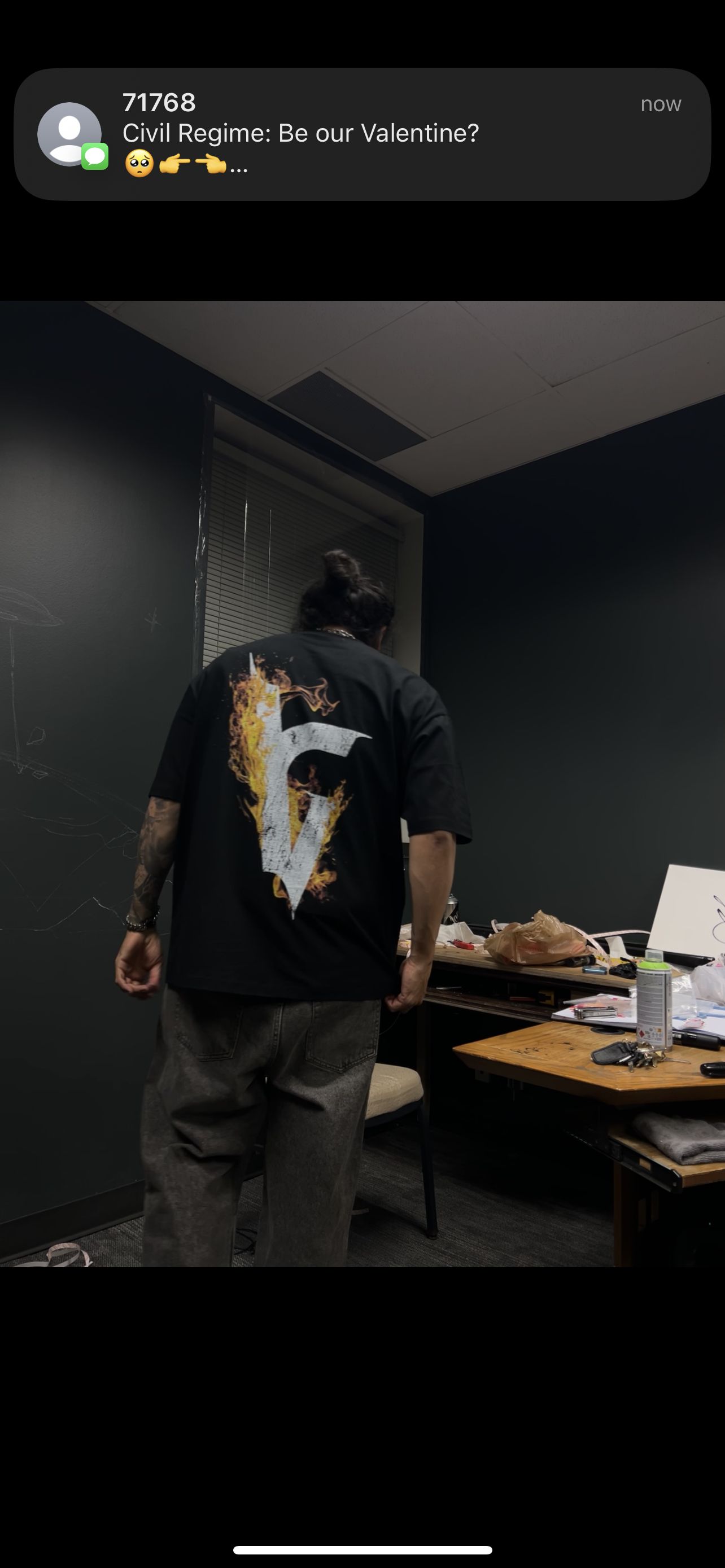 Lyfe Goes -Golden Hour Oversized premium tee