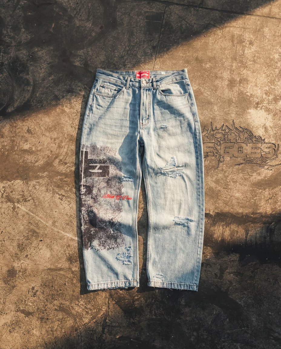 Lyfe Goes -Angel denim 1 of 1