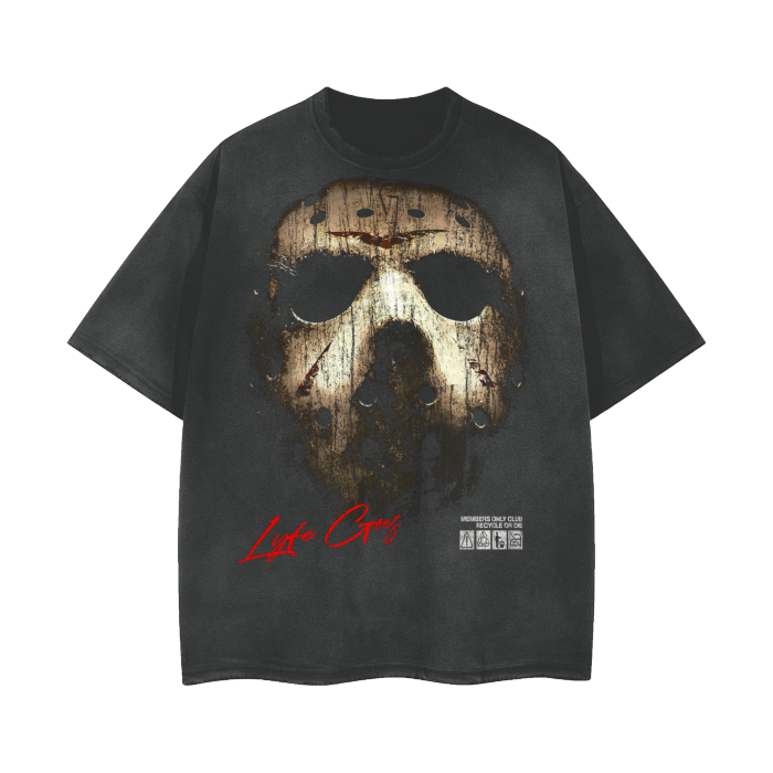 LyfeGoes X Jason Premium Vintage Wash tee