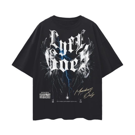 Lyfe Goes
“Icarus wings” 
premium oversized tee